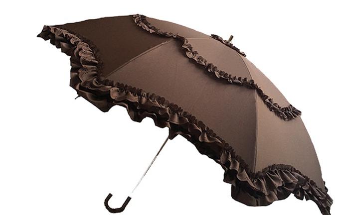 Sombrilla Lolita clásica plegable en dos partes para uso diario - varios colores y modelos