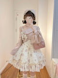 Twilight Rose - Vestido JSK Lolita dulce con estampado floral y jersey - varios colores y modelos