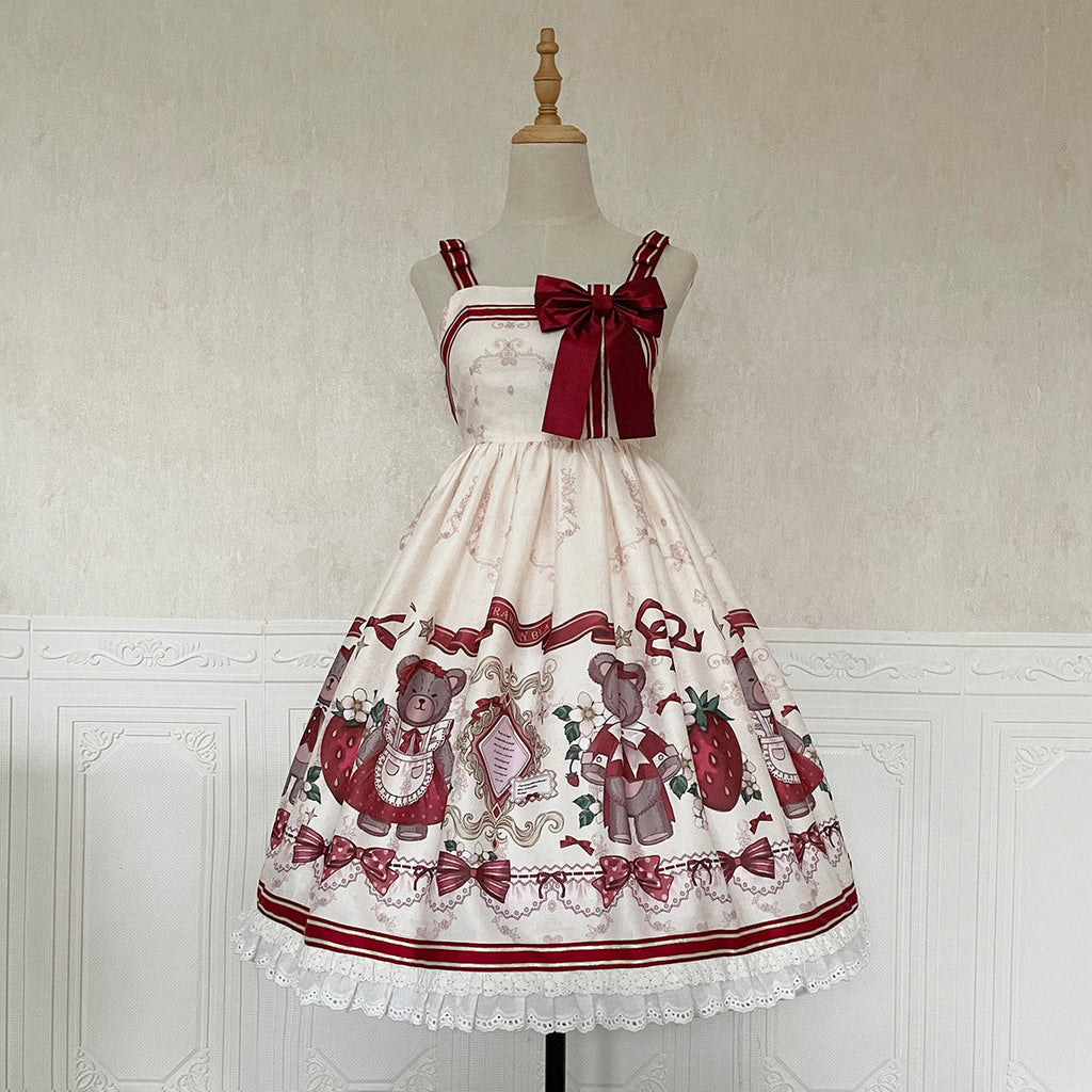 Conjunto invernal de vestido JSK Lolita y abrigo para Navidad y A?o Nuevo - varios colores y modelos
