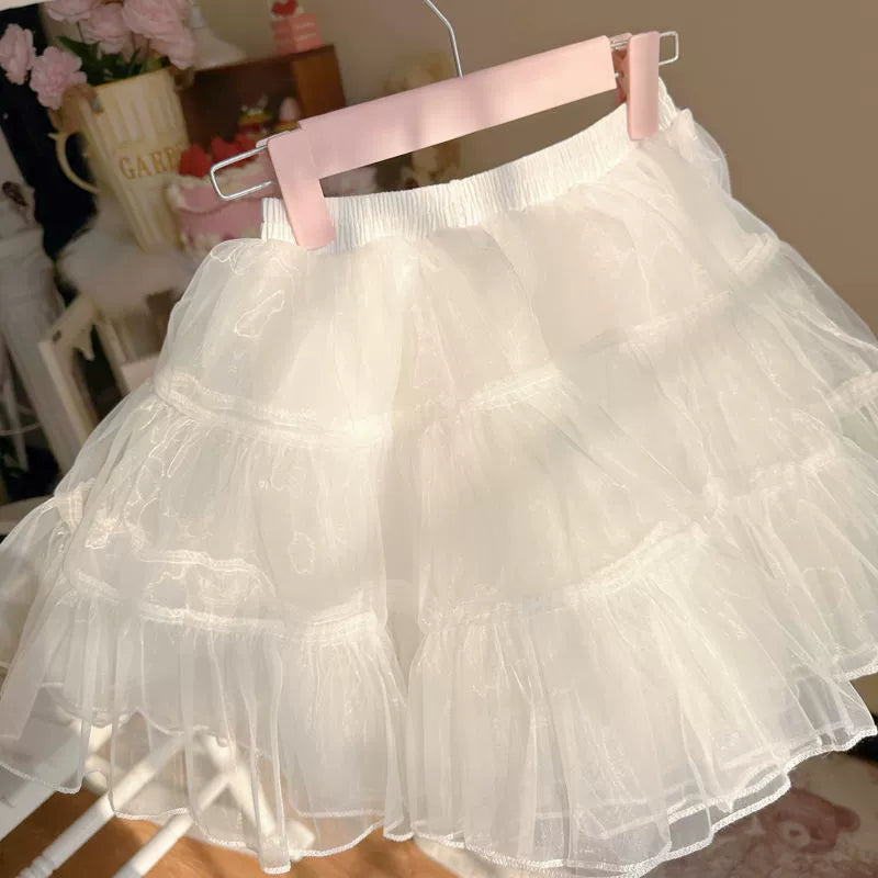 Paper Shell Cake - Vestido JSK Lolita dulce de verano con delicados lazos - varios colores y modelos