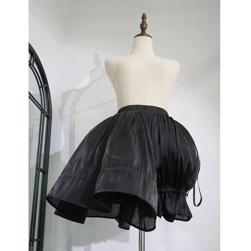 Bombachos y enagua Lolita ajustables de doble uso - Negro y Blanco, varios modelos
