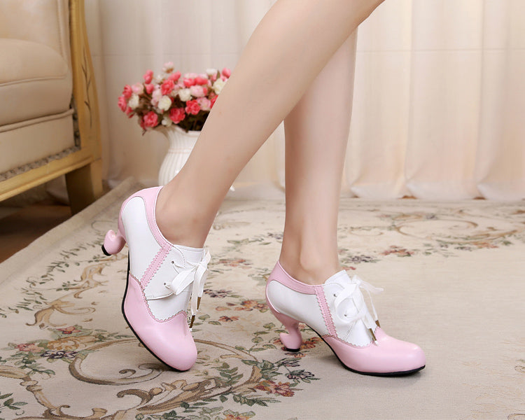 Sunset Shade Ancient - Zapatos Lolita dulces de verano y estilo retro - varios colores y modelos