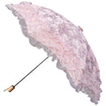 Sombrilla Lolita plegable de princesa con protección solar y lentejuelas - Negro y Rosa, varios modelos