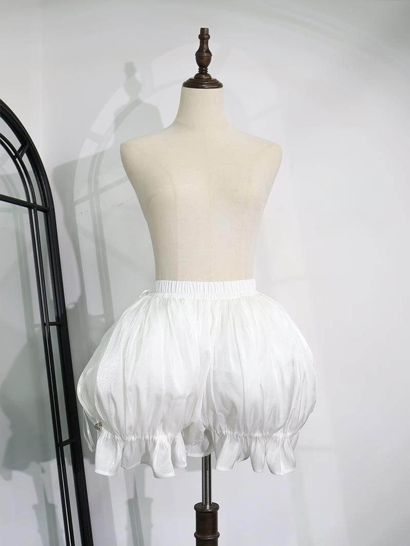 Bombachos y enagua Lolita ajustables de doble uso - Negro y Blanco, varios modelos